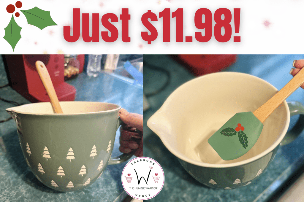 Christmas-themed glazed stoneware!